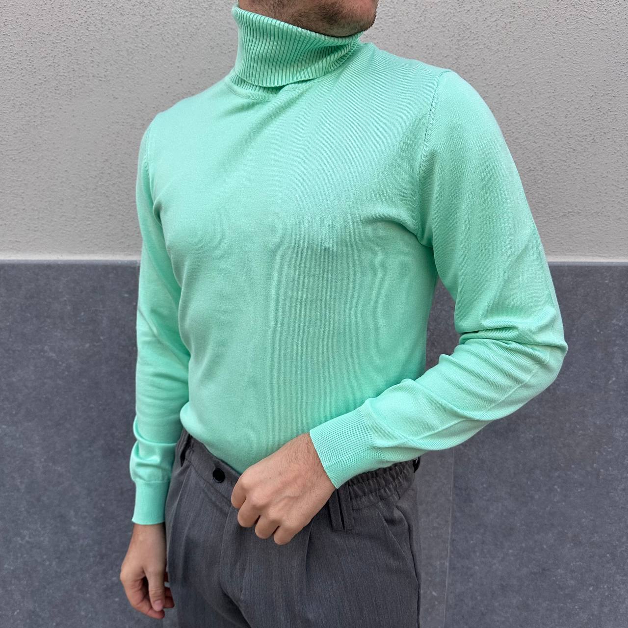 Dolcevita verde acqua