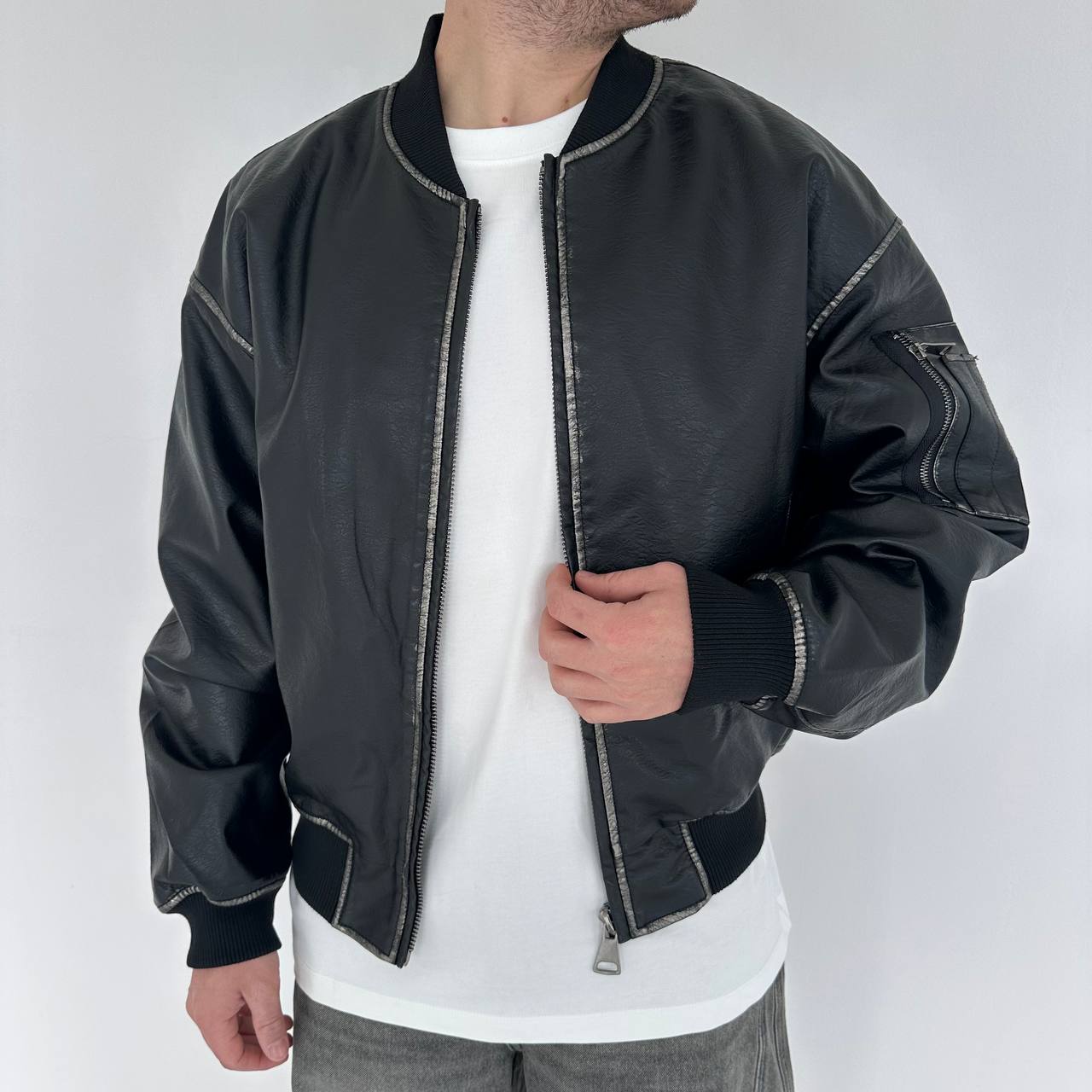 Aviator Pelle Black