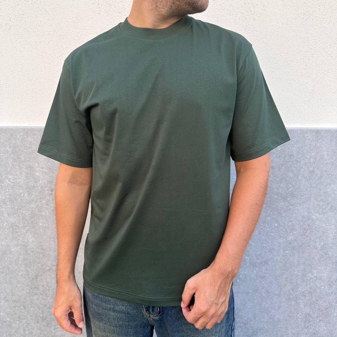 T-shirt basic verde