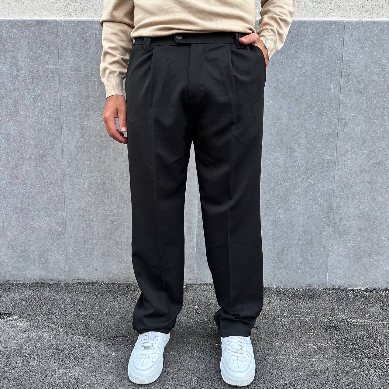 Pantalone palazzo nero