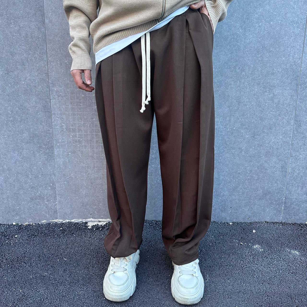 Pantalone Balloon 2.0 Marrone