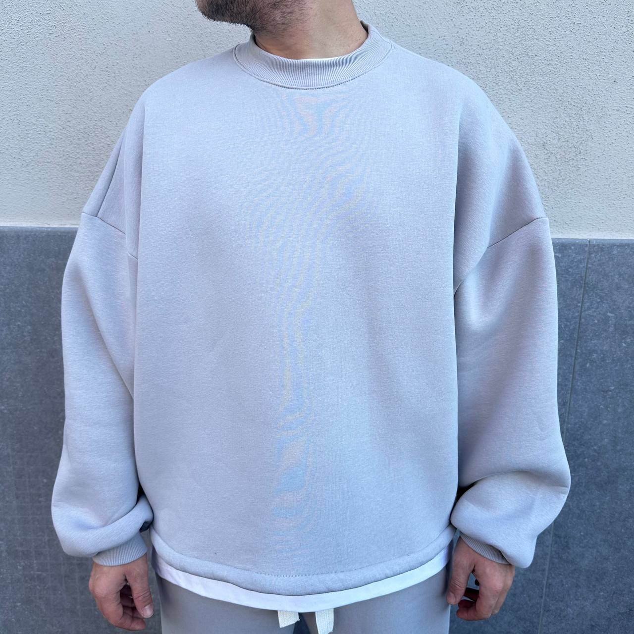 Tuta Crop Grigio Finanza