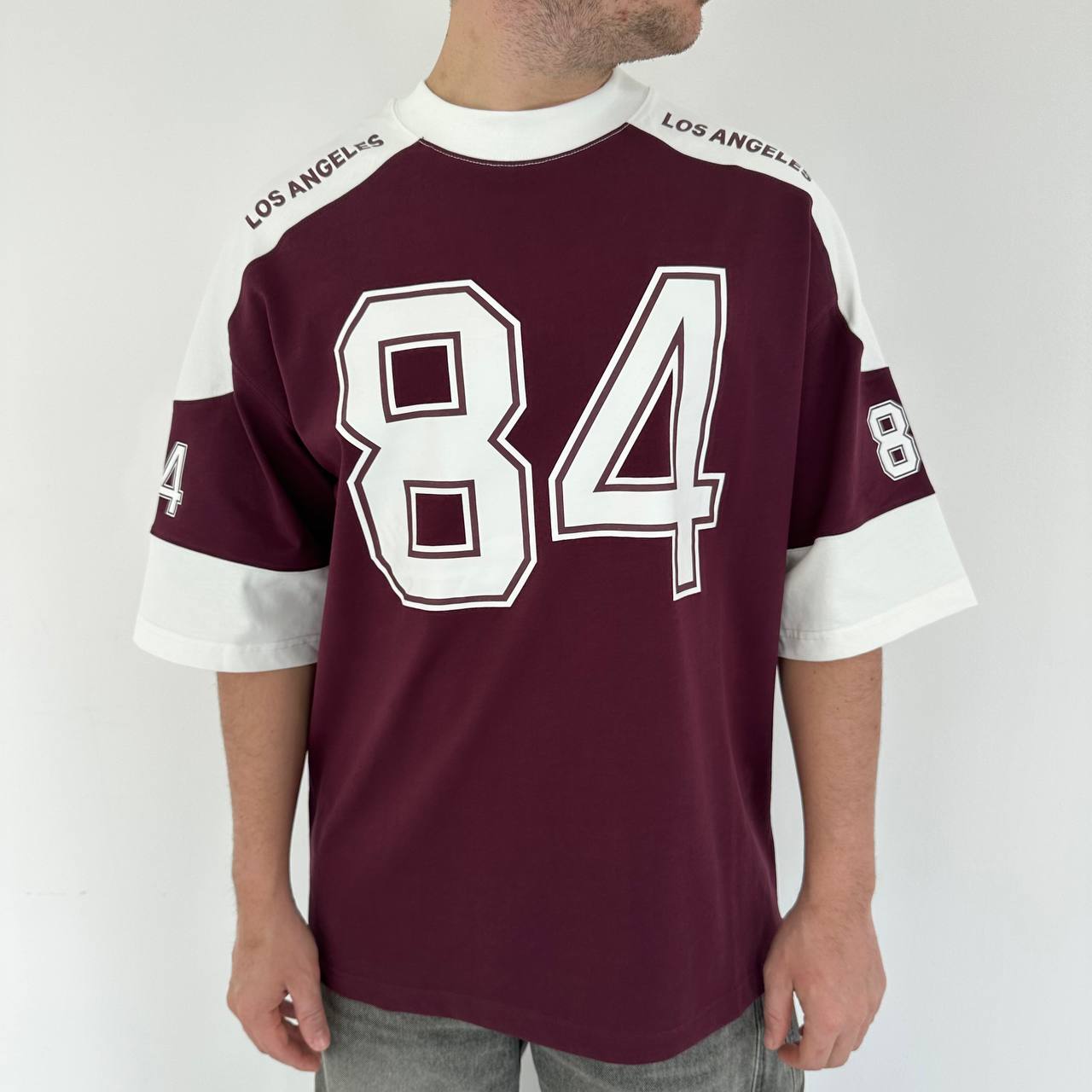 SHIRT LOS ANGELES BORDEAUX