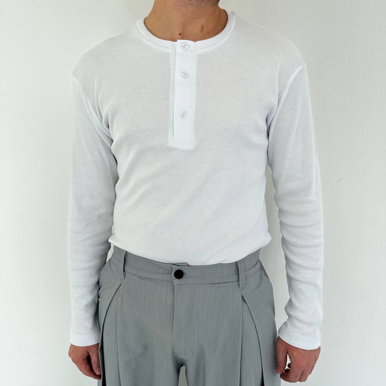Maglia Serafino Bianca