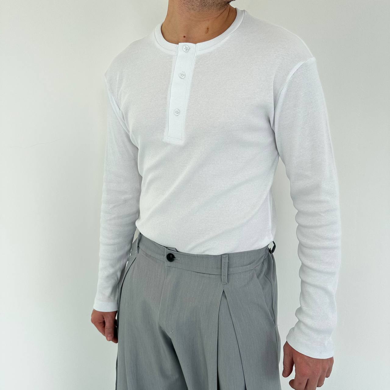 Maglia Serafino Bianca