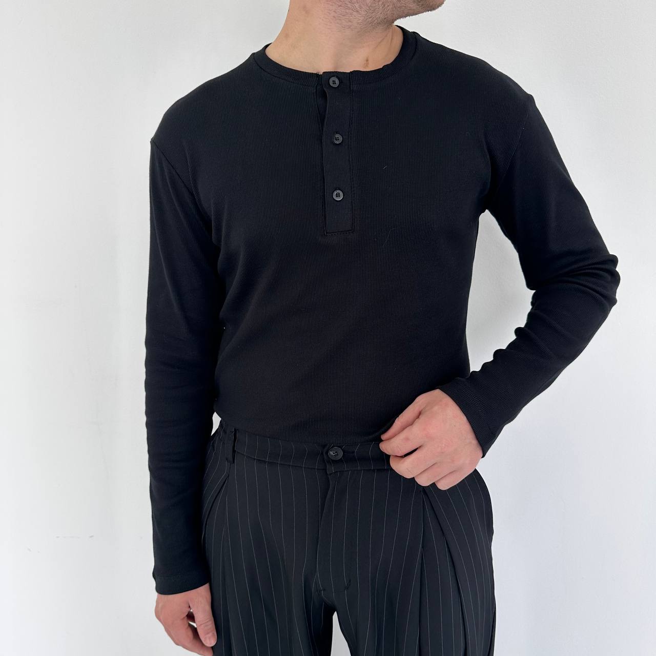 Maglia Serafino Nera