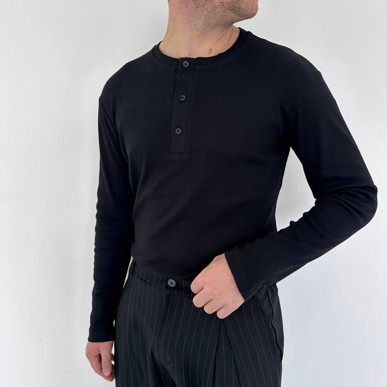 Maglia Serafino Nera