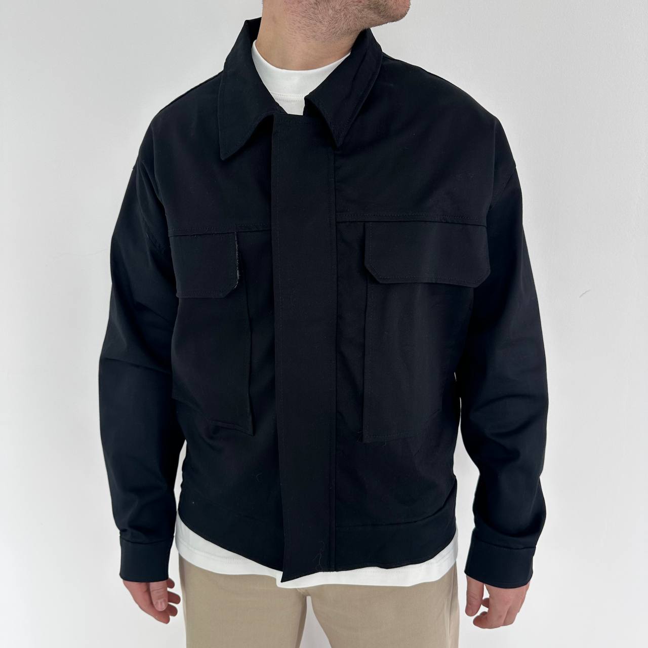 Jacket Cargo Nero