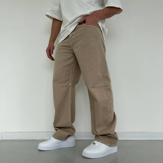 Jeans Baggy Beige