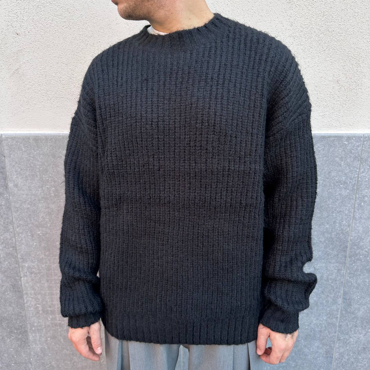 Pull Peluche Basic Nero