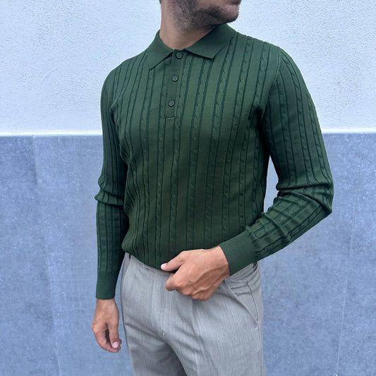Polo Trecciata Verde