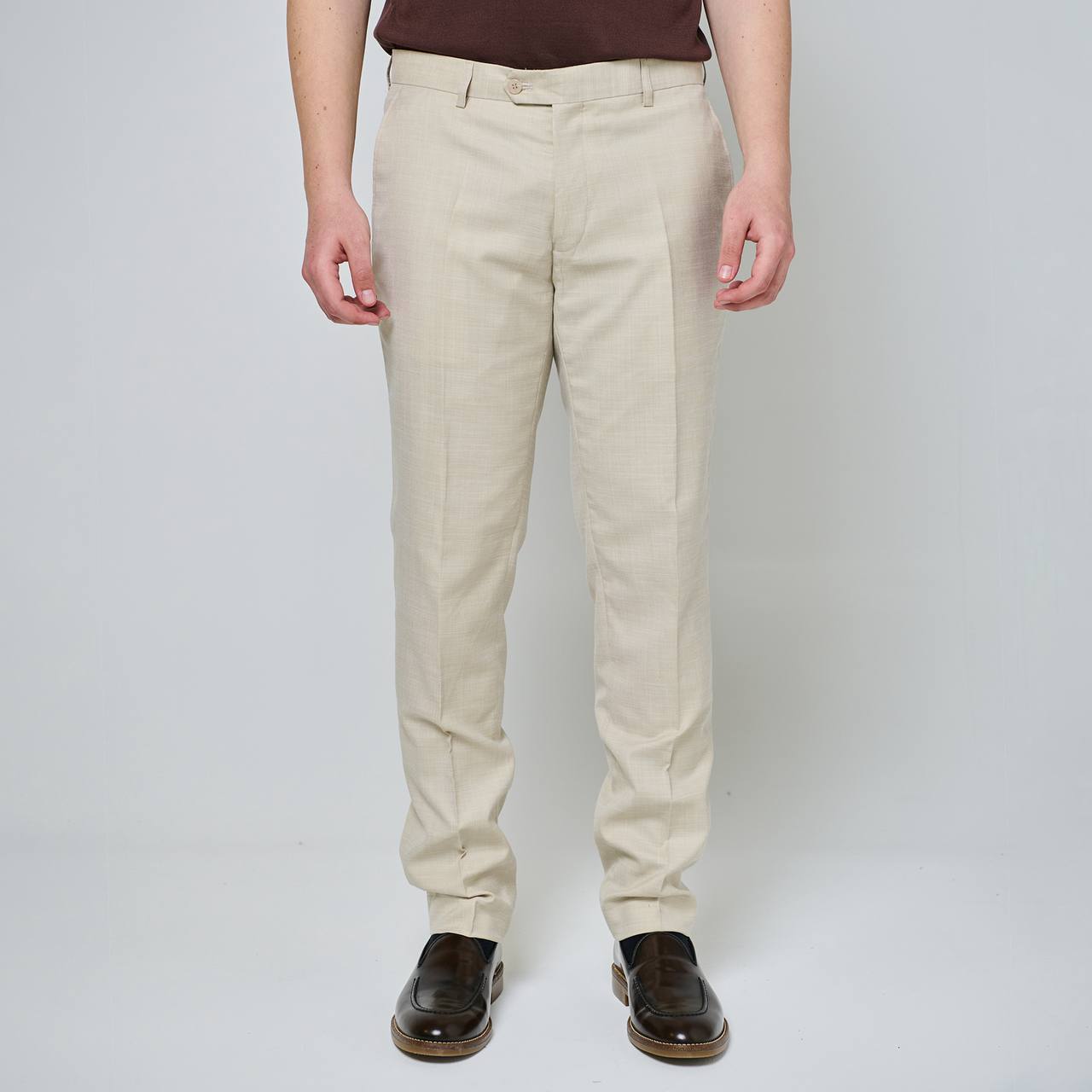 Abito sartoriale beige