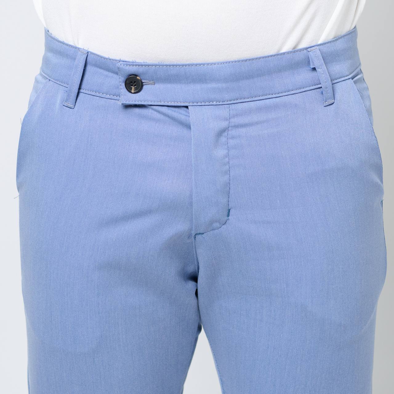 Pantalone Capri Celeste