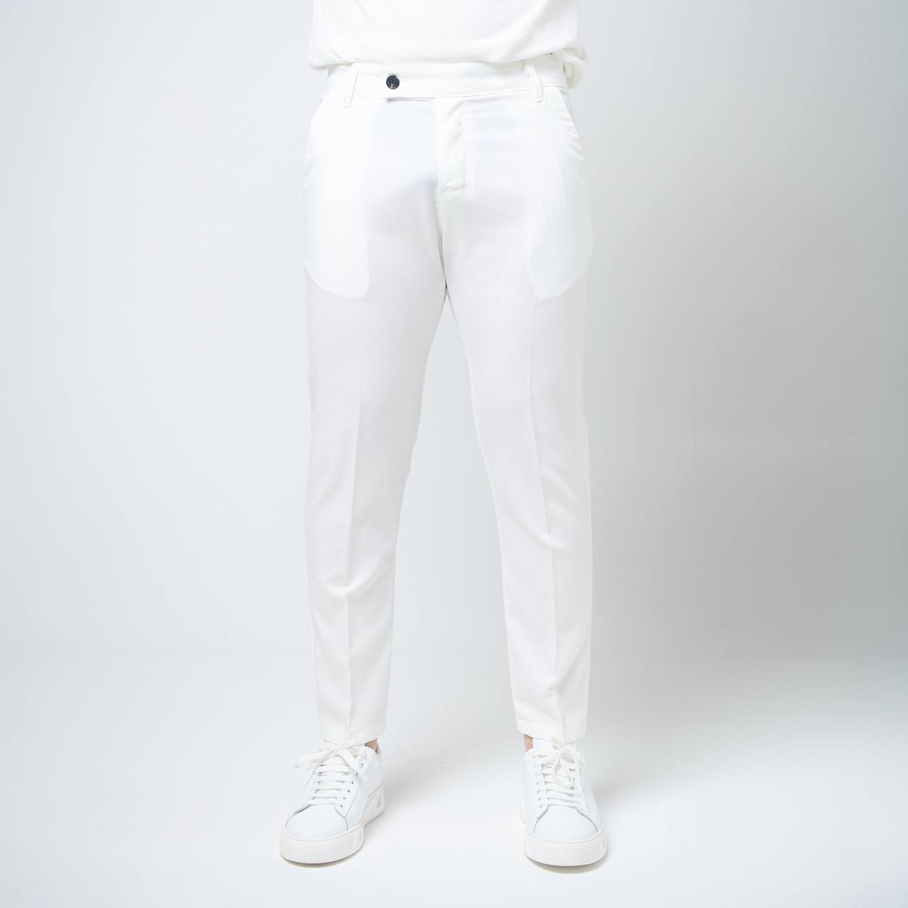 Pantalone Capri Bianco