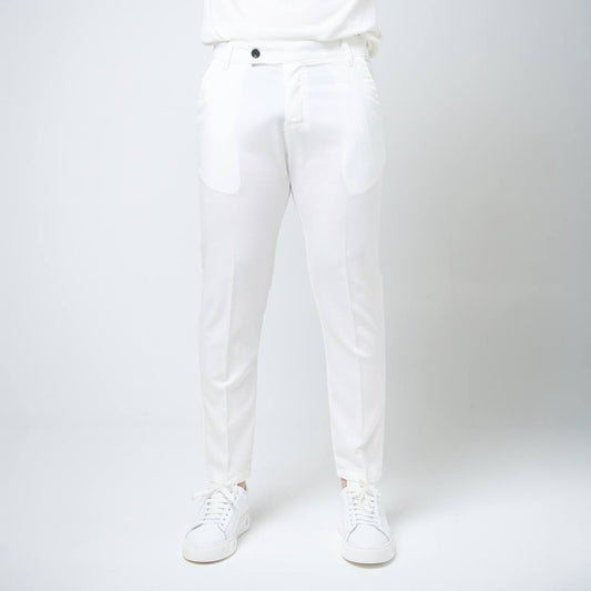 Pantalone Capri Bianco