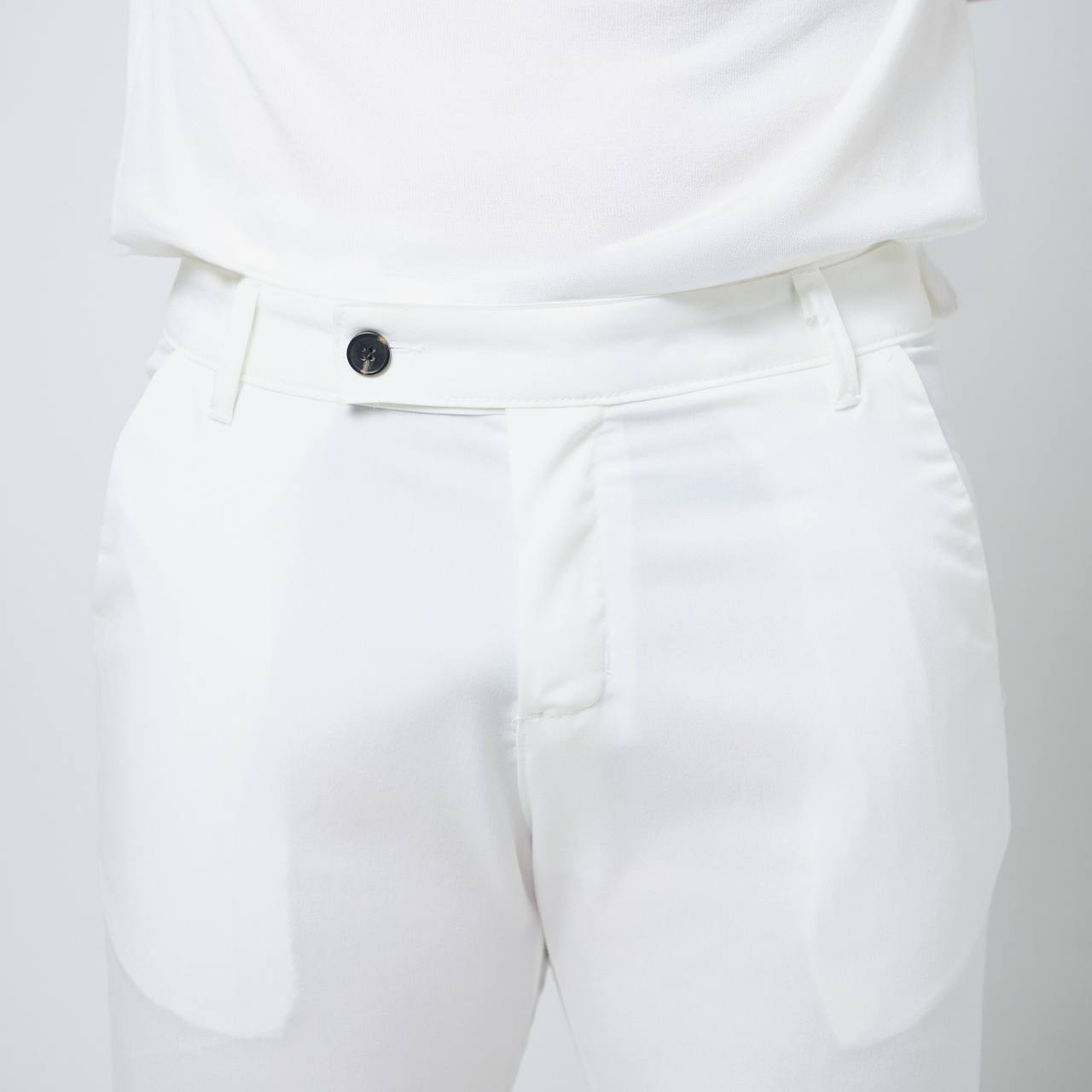 Pantalone Capri Bianco