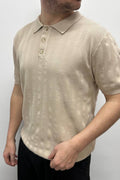 Polo trecciata beige 2.0