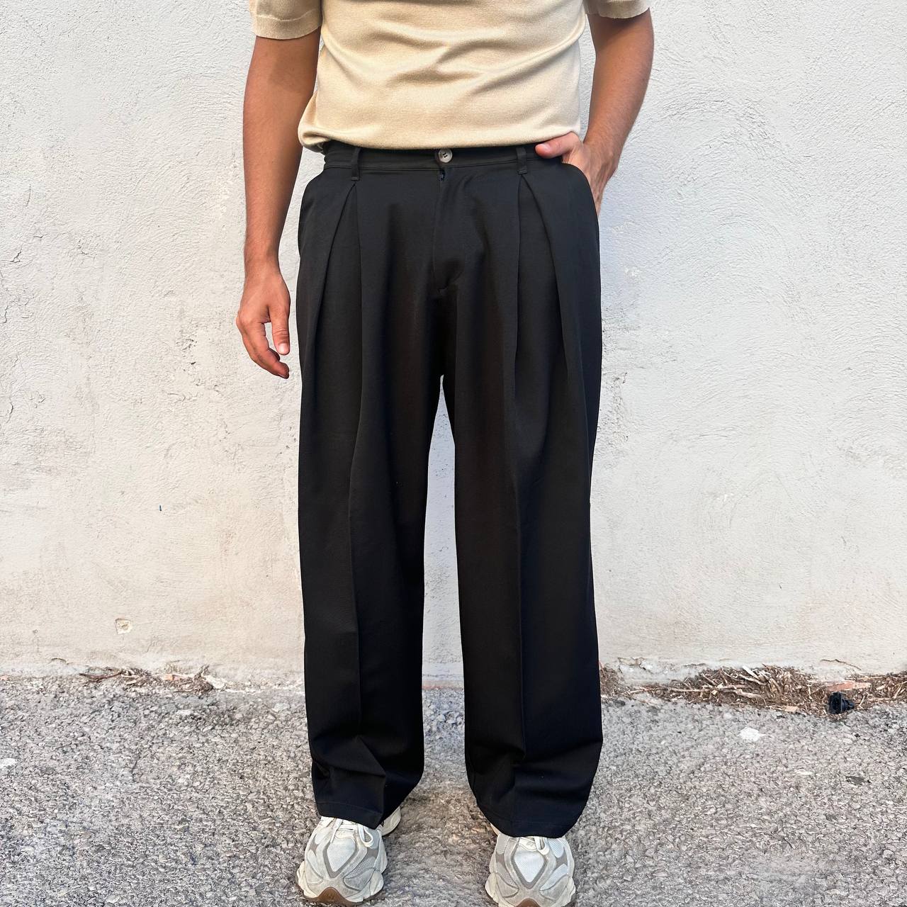 Pantalone Balloon Nero