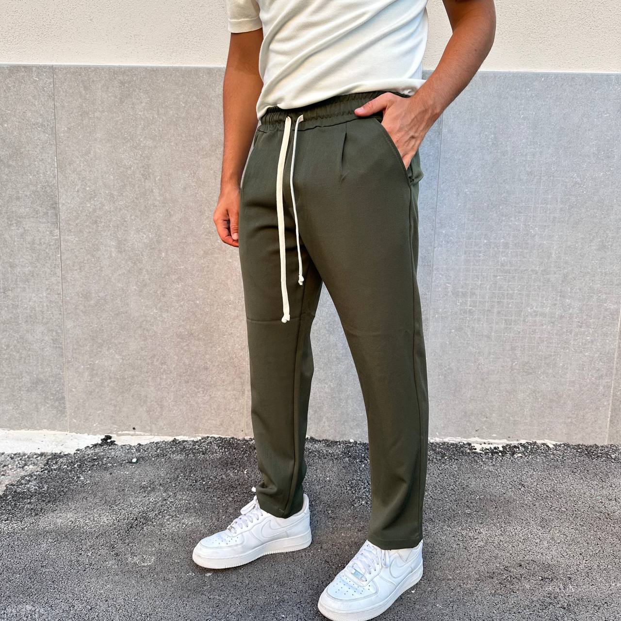 Pantalone japane verde