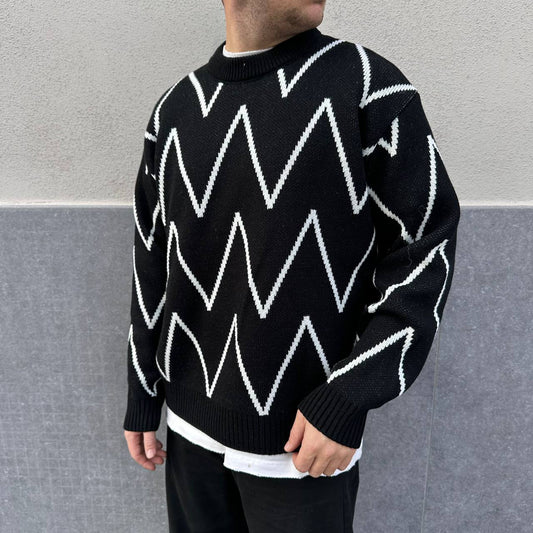 Maglione energy nero