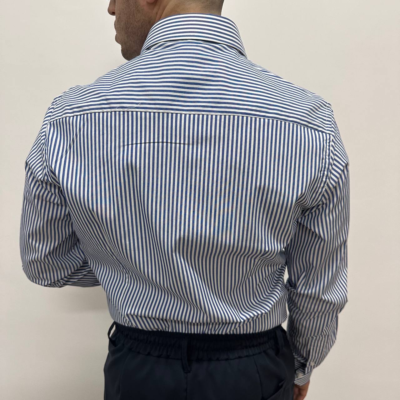 Camicia Sartoriale Riga Blu