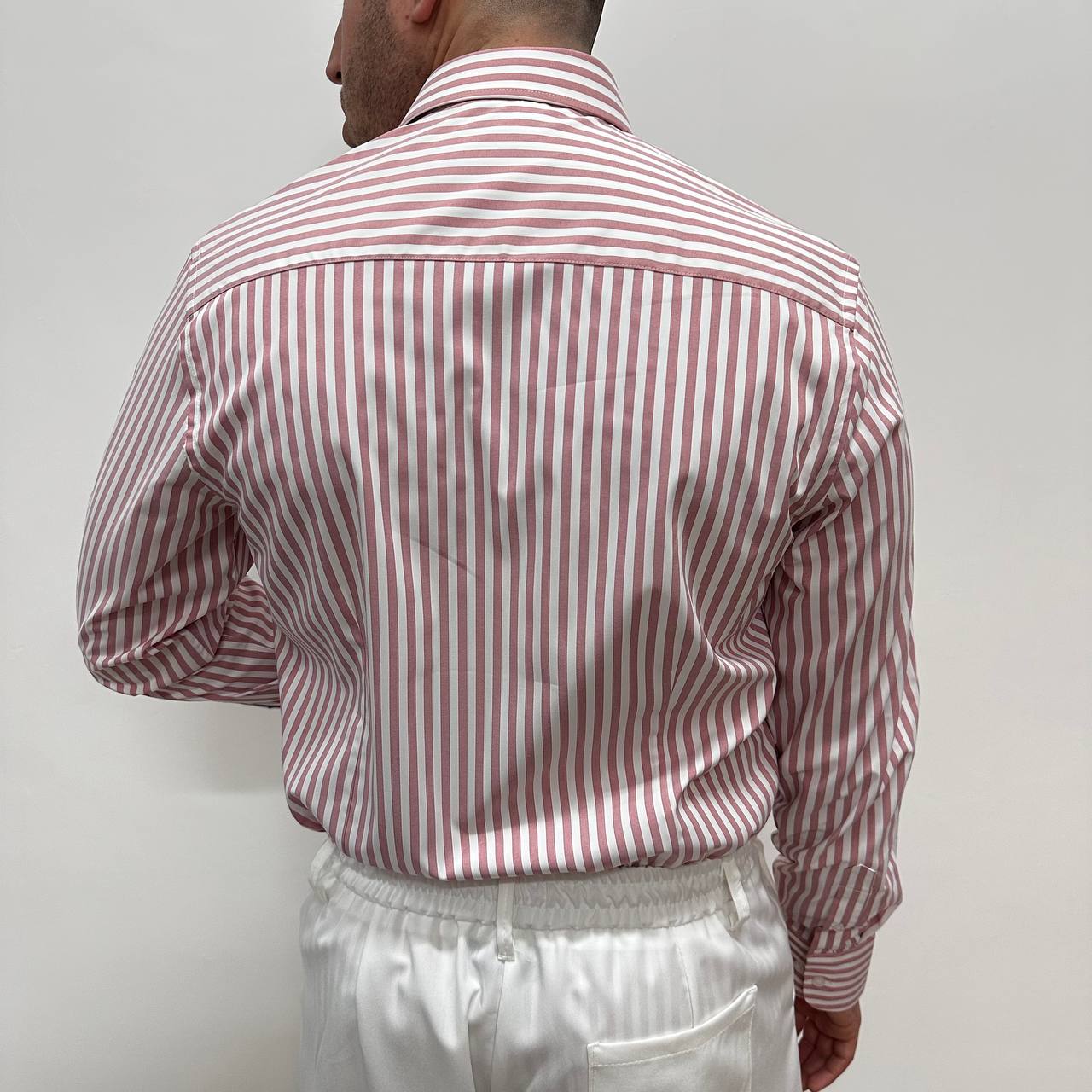 Camicia Sartoriale Riga Bordeux