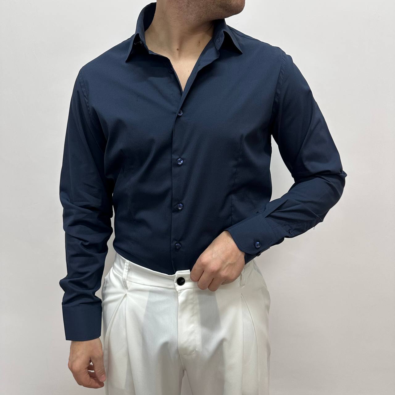 Camicia Sartoriale Blu
