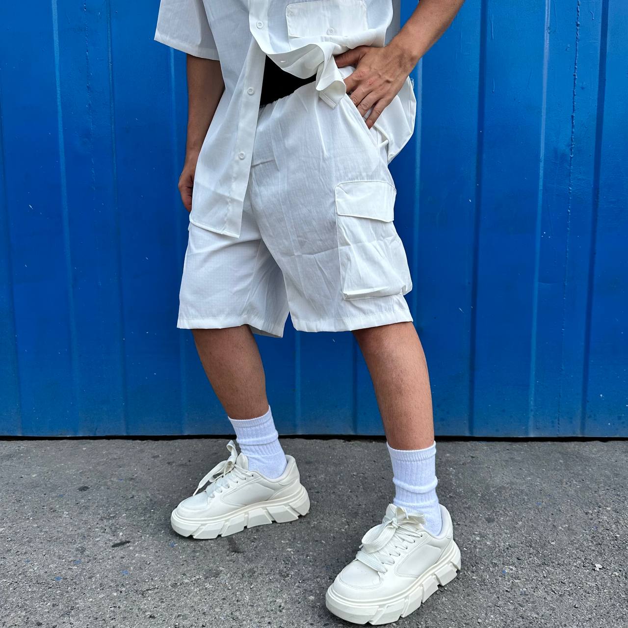 Coordset Cargo Bianco