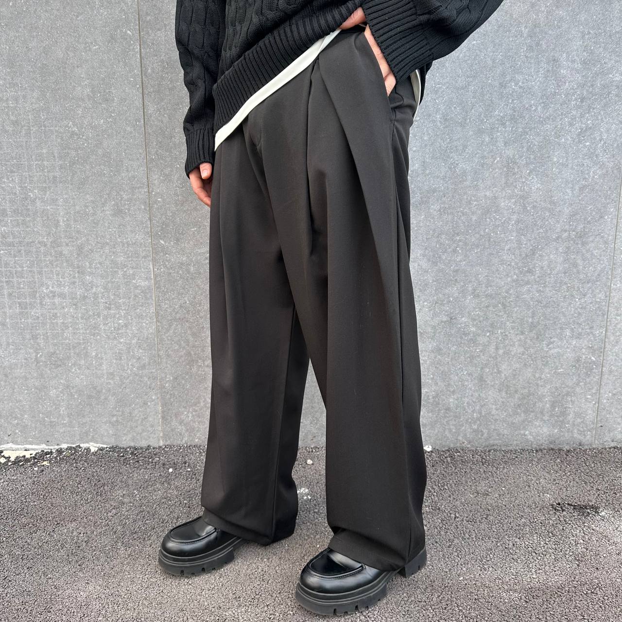 Pantalone Balloon Nero