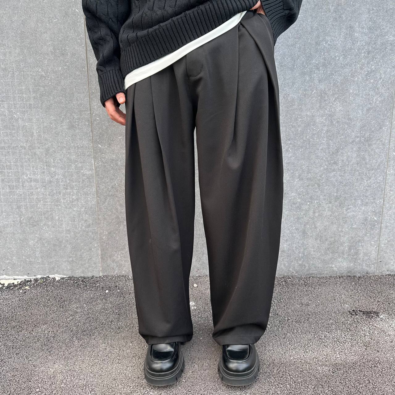 Pantalone Balloon Nero