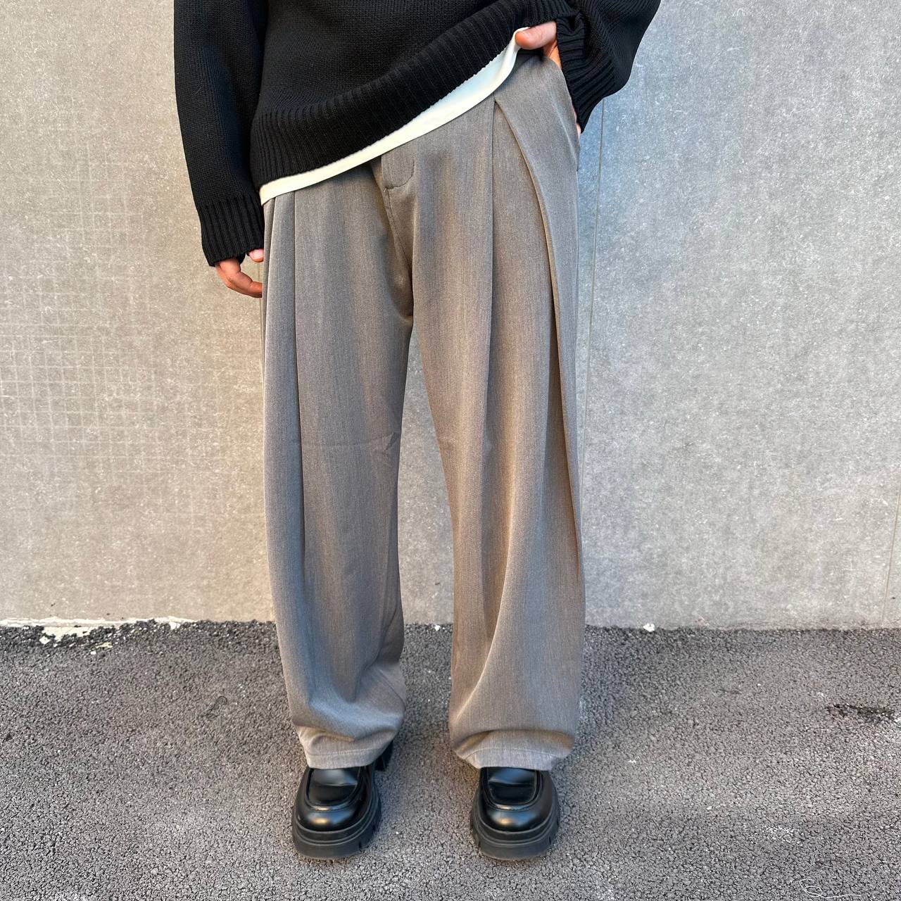 Pantalone Balloon Grigio
