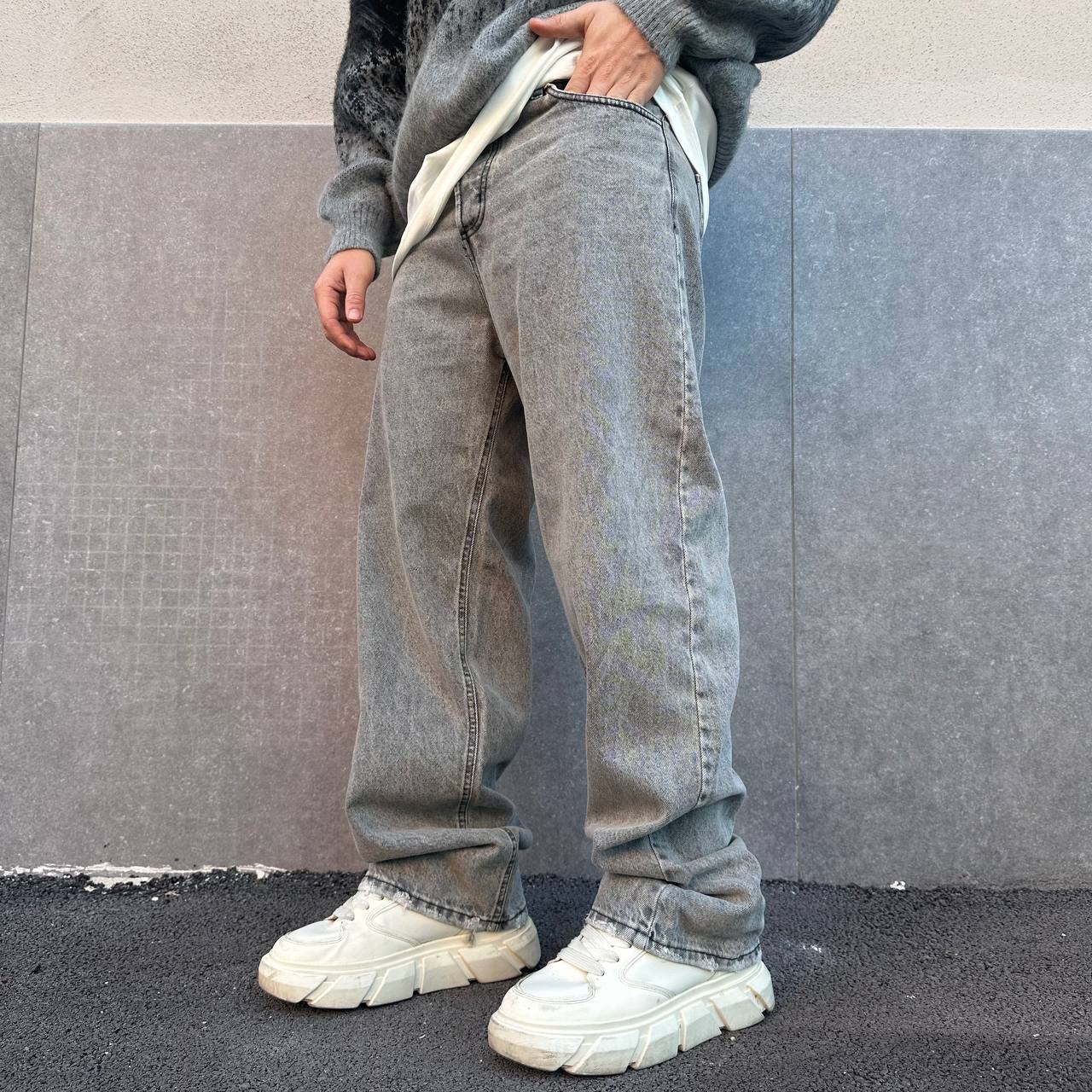Jeans Baggy Gray