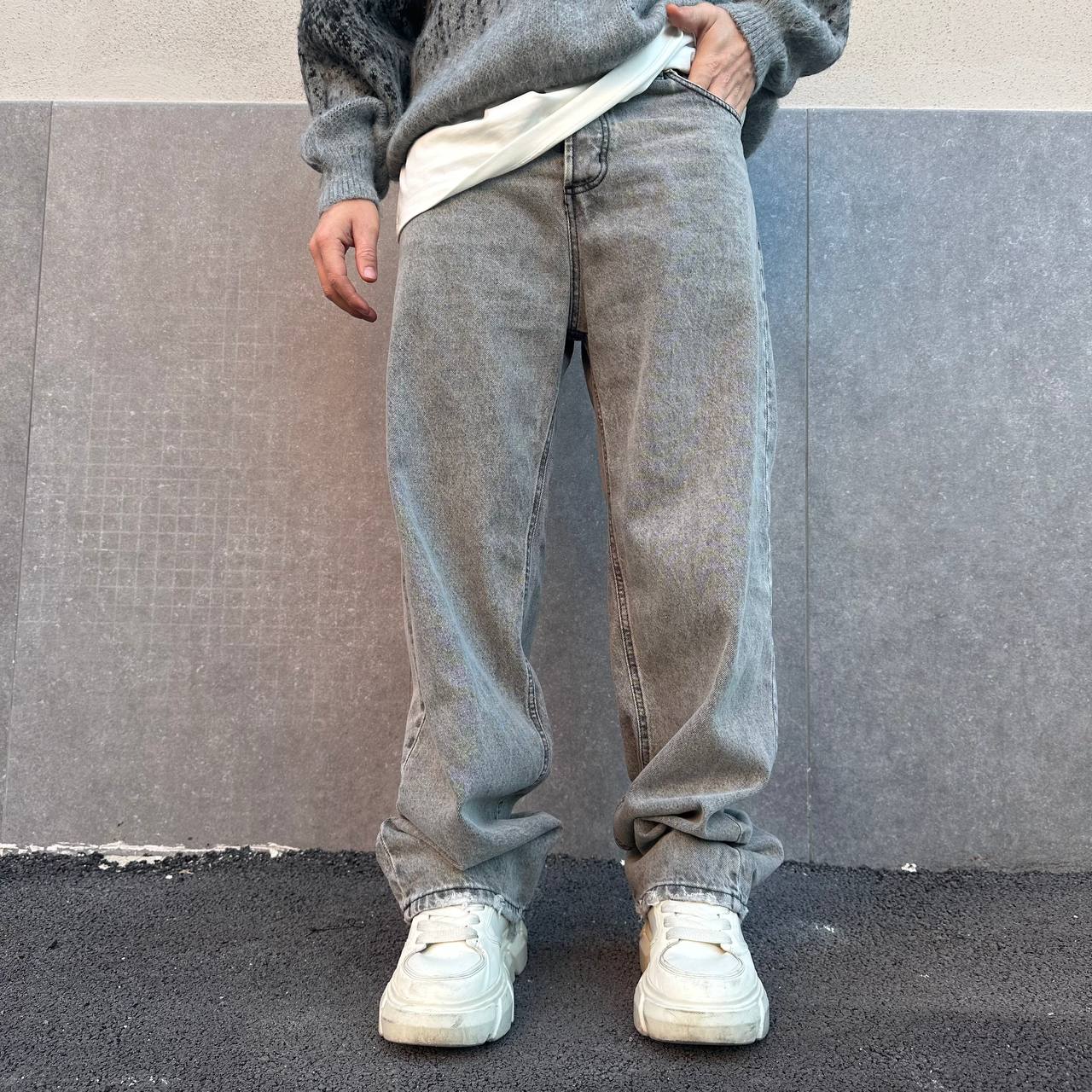 Jeans Baggy Gray