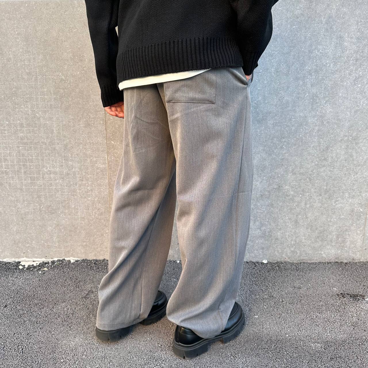 Pantalone Balloon Grigio