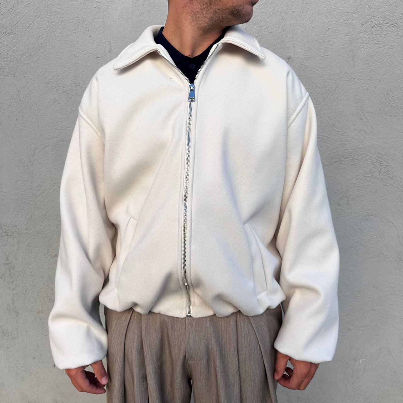 Jacket Balloon panna