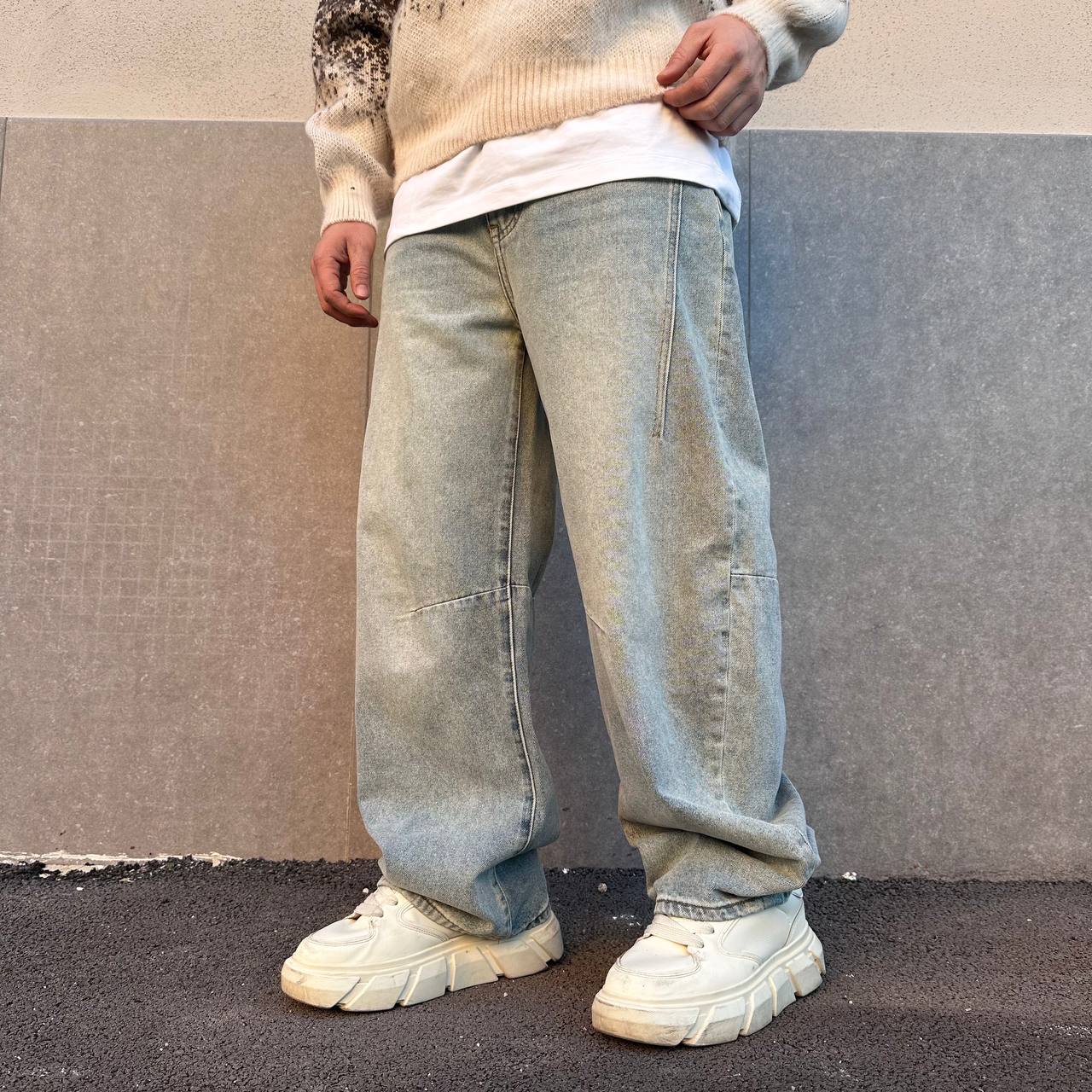 Jeans Balloon Sabbia