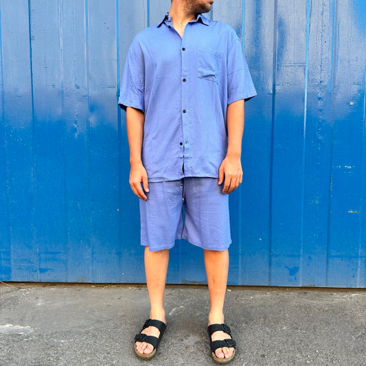 Coordinato Santorini Celeste