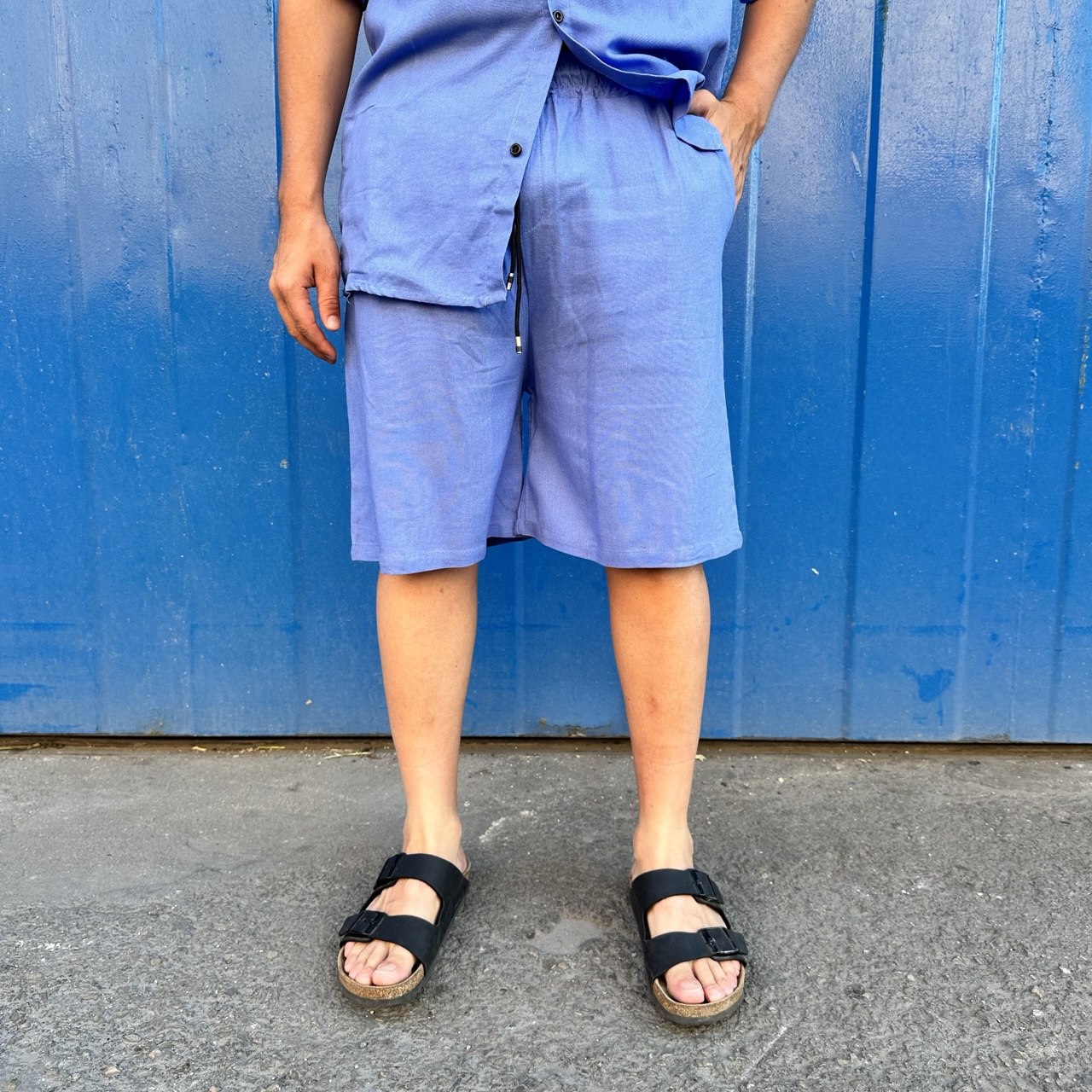 Coordinato Santorini Celeste