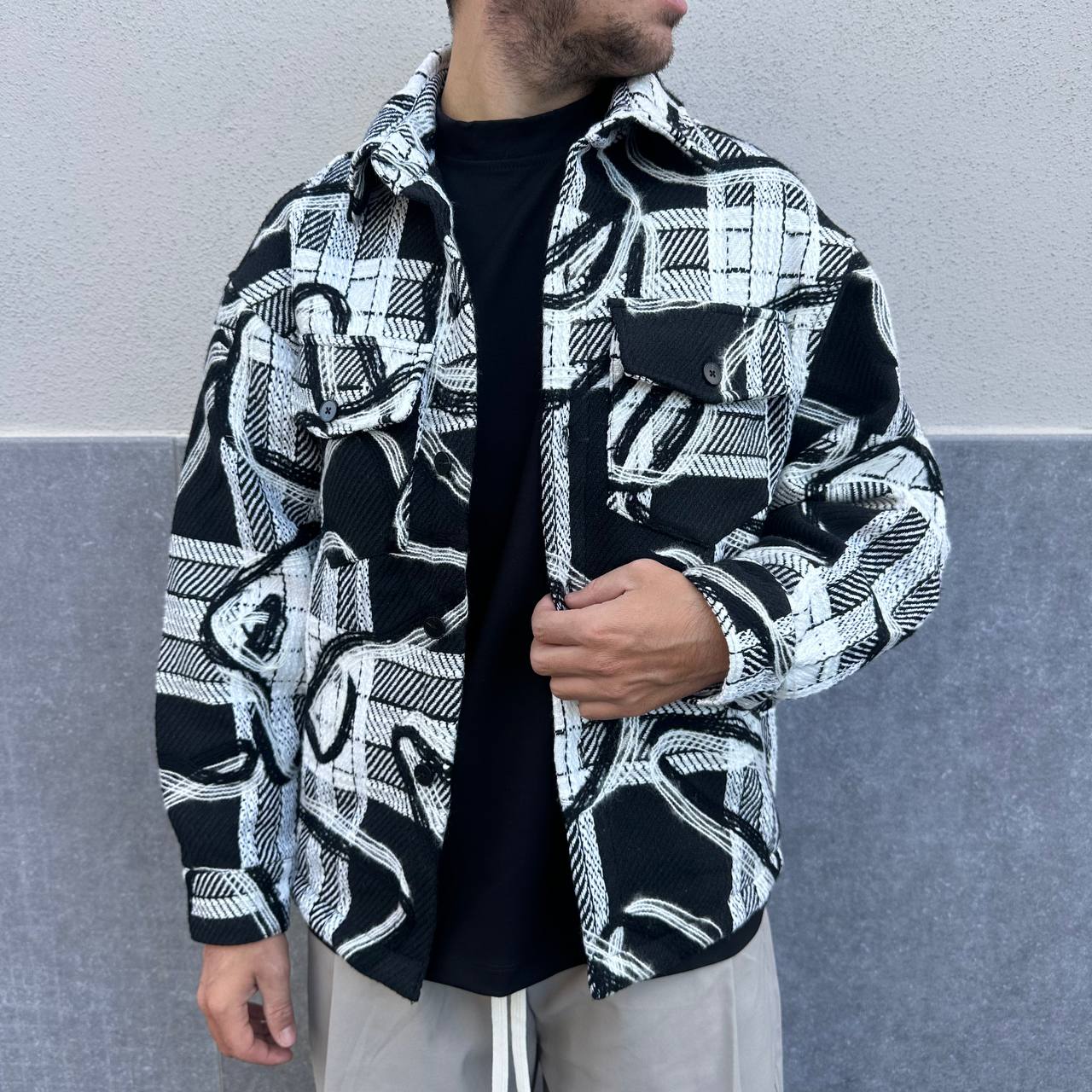 JACKET ABSTRACRED