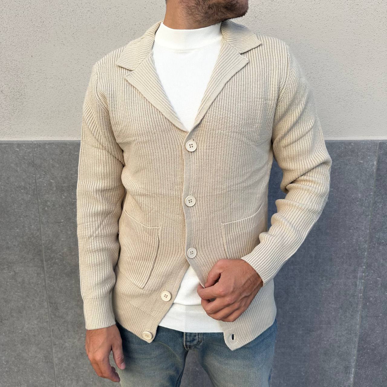 Cardigan Jacket Beige