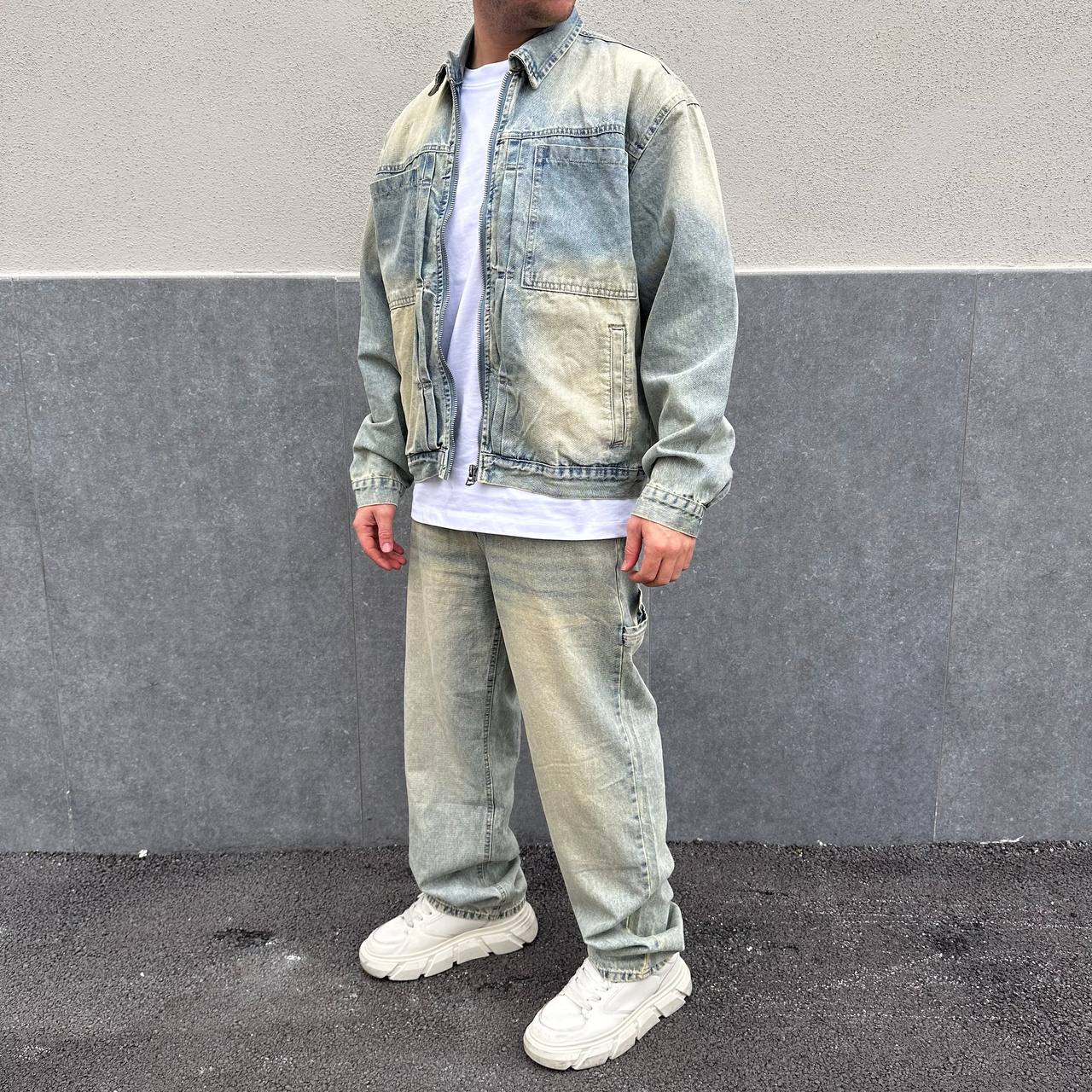 Coordset Crop Sabbiato