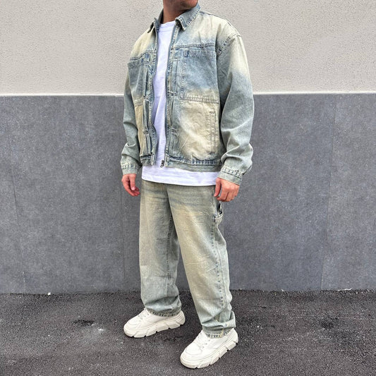 Coordset Crop Sabbiato