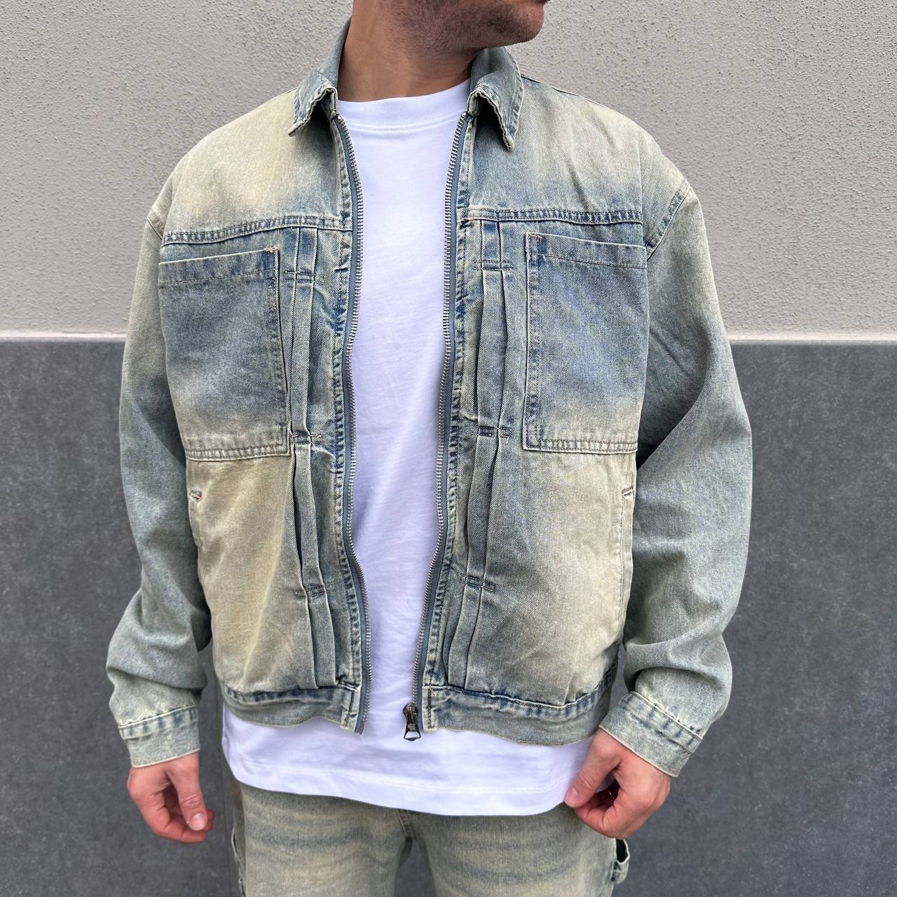 Coordset Crop Sabbiato