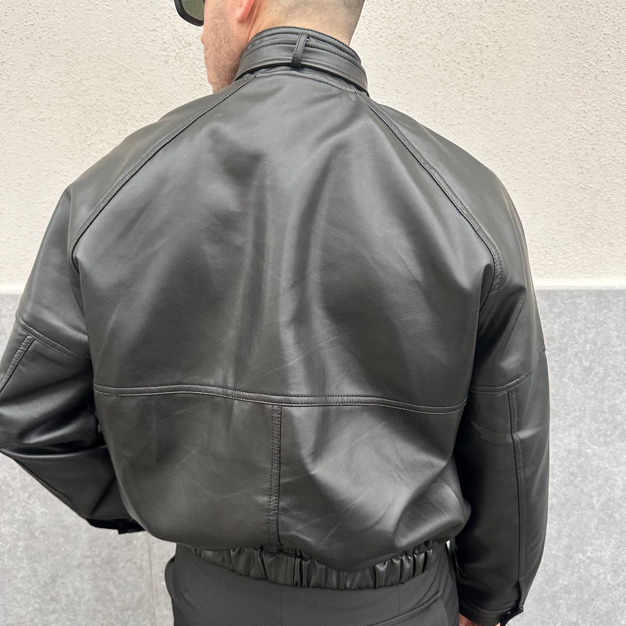 Jacket Crop In Ecopelle