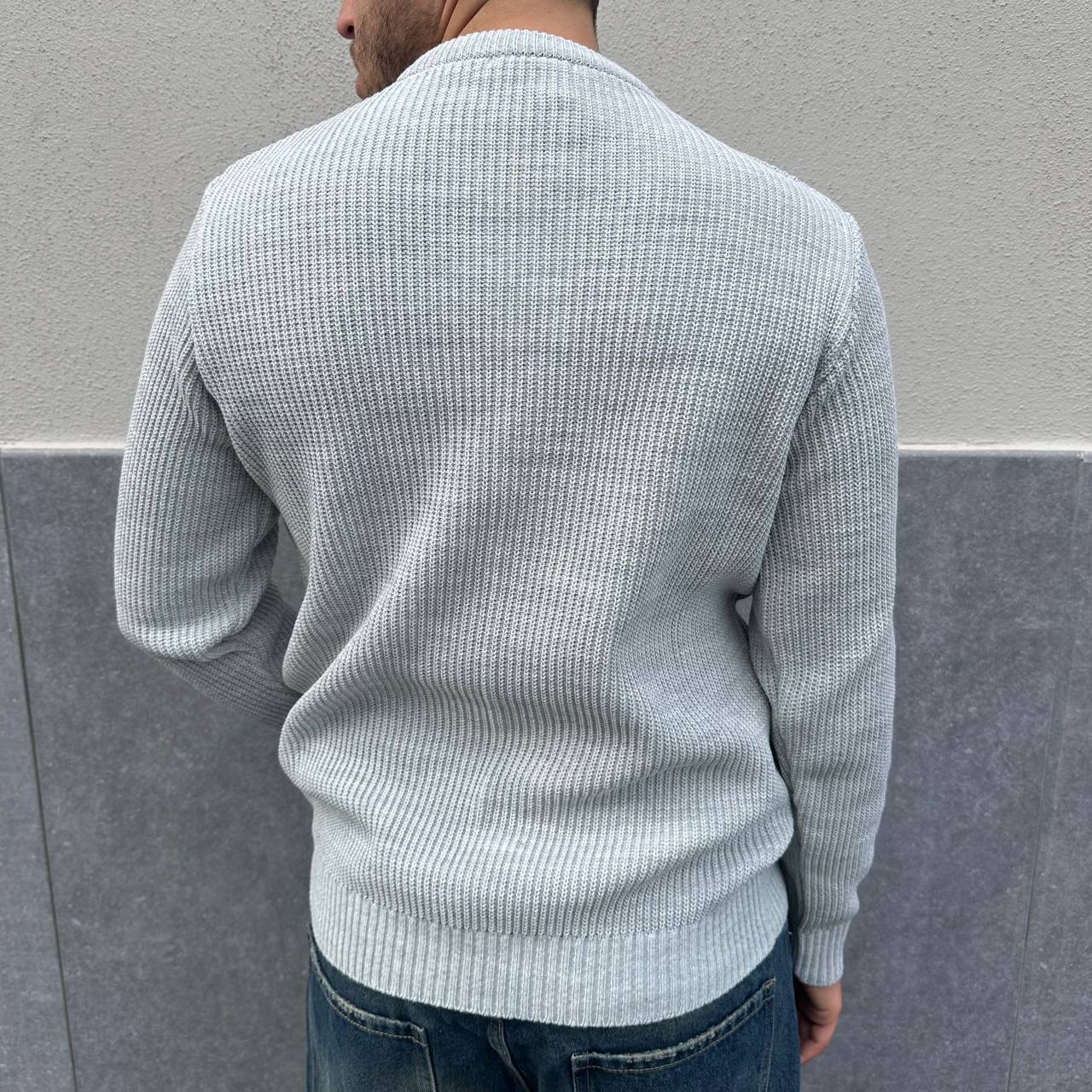Maglione casual grigio