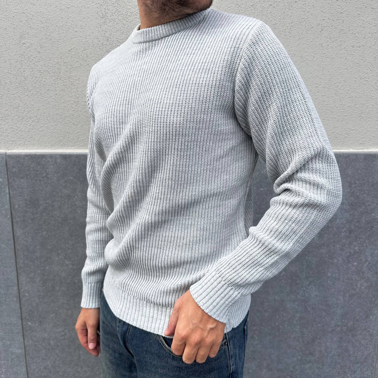 Maglione casual grigio