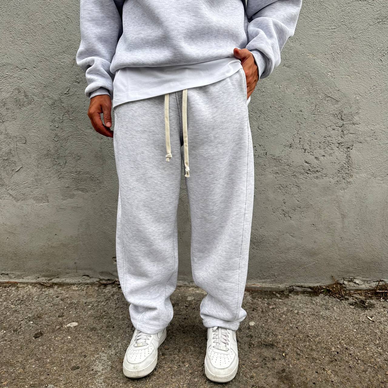 Pantalone Tuta Grigio