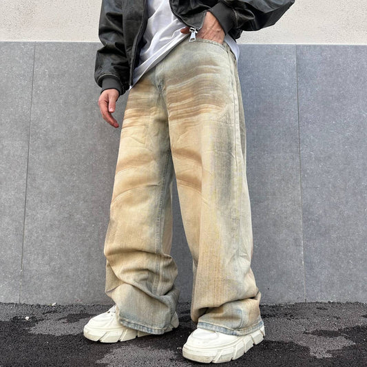 Jeans Baggy Stain