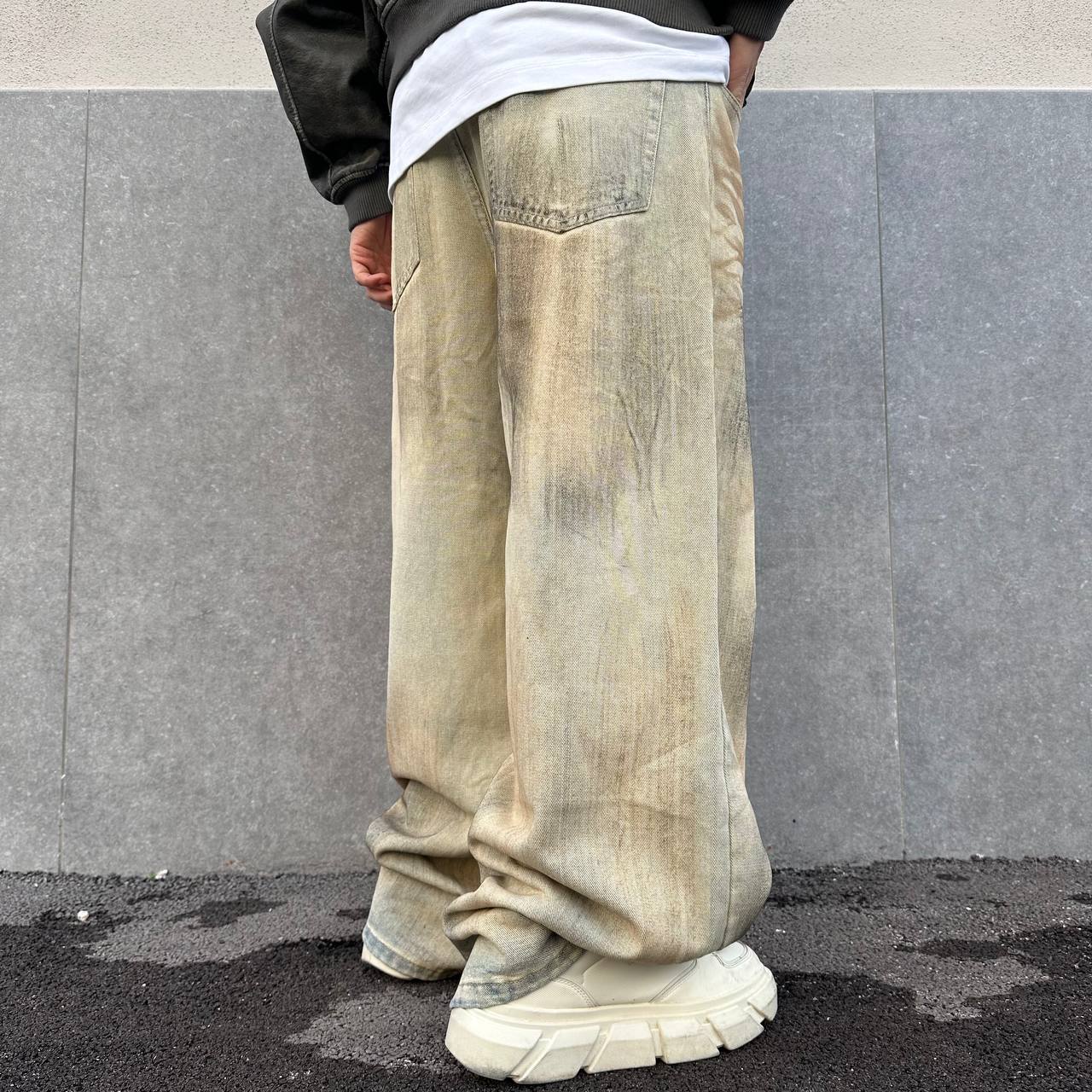 Jeans Baggy Stain