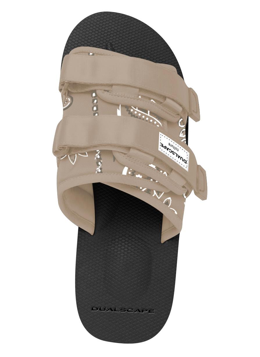 Ciabatta DUALSCAPE beige con bandana